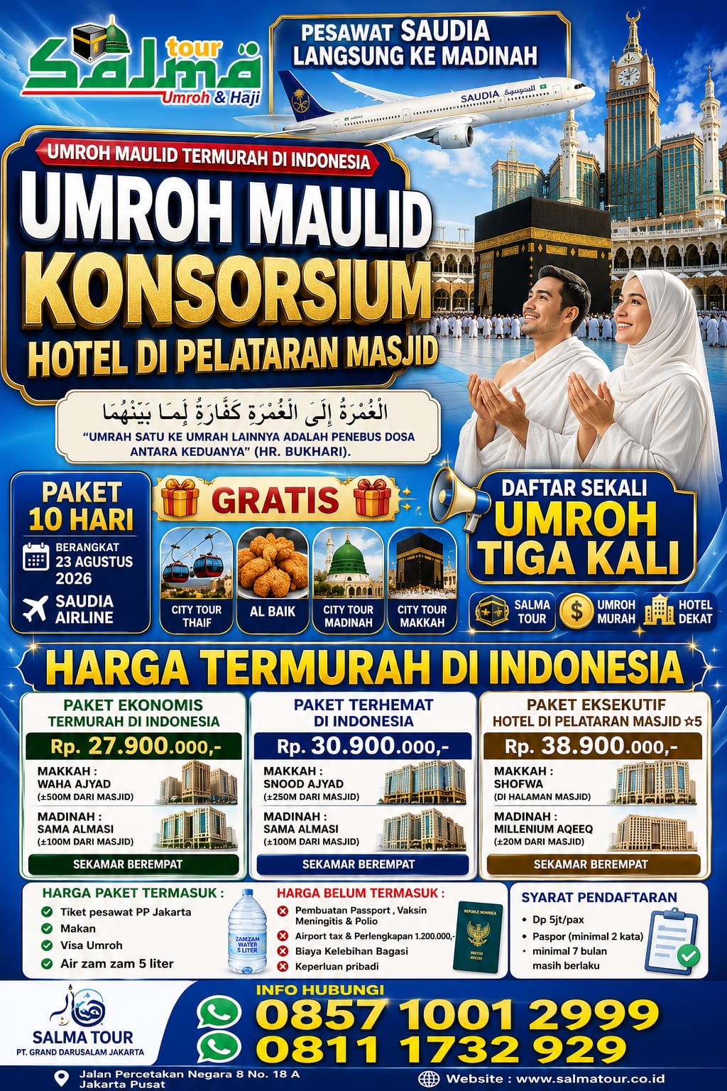 Promo Umroh Maulid Termurah 2026