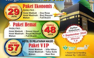 Umroh Full Ramadhan 2026 Harga Murah Hotel Dekat - salma tour