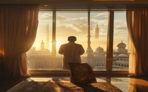 AI Image: paket umroh bintang 5 hotel dekat masjidil haram - salma tour ilustrasi